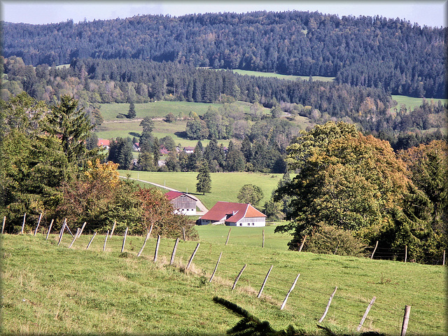 Environs de Gilley (25) 2 octobre 2012.