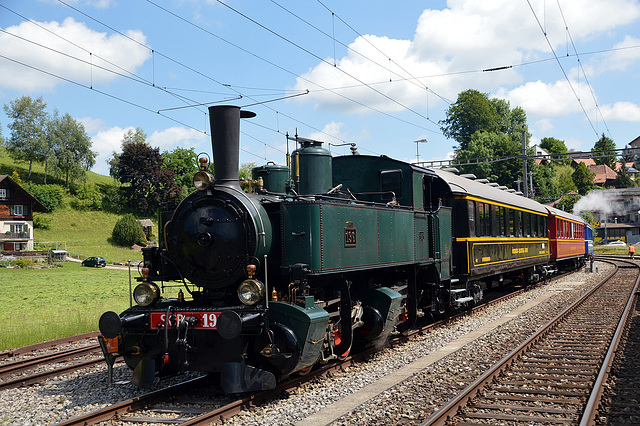 Komposition der Balstalbahnen in Sumiswald