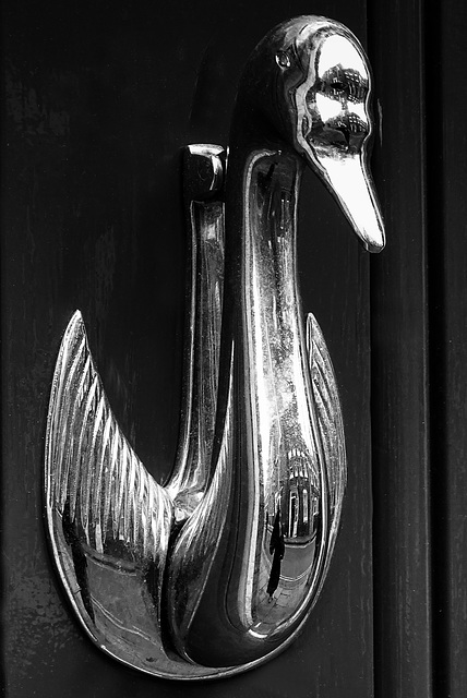 An interesting door knocker.