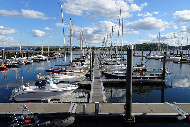 Boats In Rhu Marina