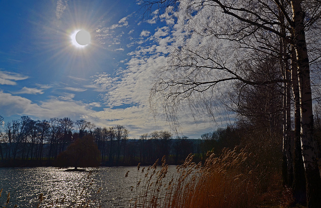 Moon meets Sun