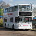 Andrews Coaches V122 LGC in Newmarket bus station - 7 Mar 2020 (P1060541)