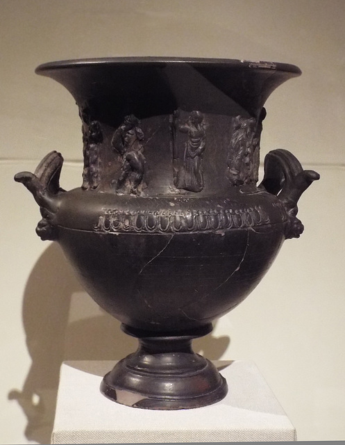 Terracotta Krater from the Athenian Agora with a Dionysiac Scene in the Metropolitan Museum of Art, June 2016