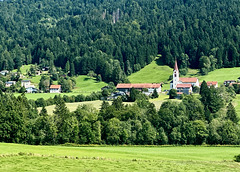 Gehöfte im Allgäu