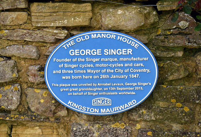 Blue Plaque