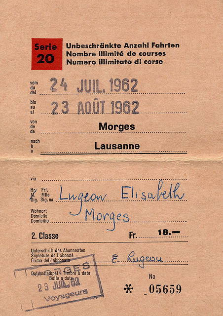 S20 Morges-Lausanne