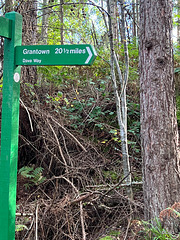 Difficult to be lost on the Dava Way