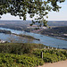 Rüdesheim - Ausblick zur Rüdesheimer Aue