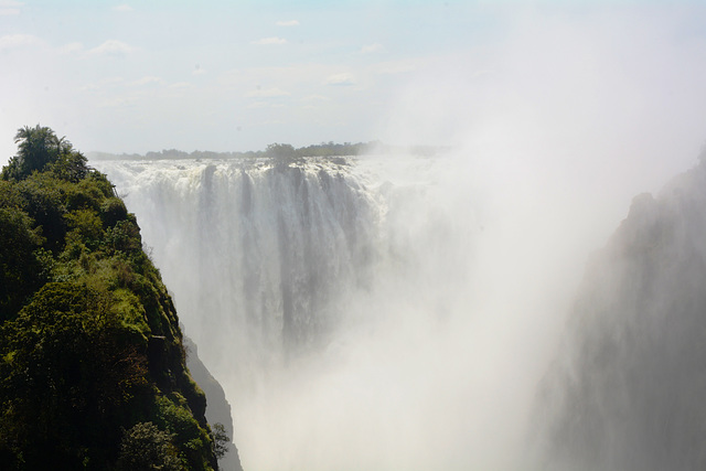 Zambia - Zimbabwe, "Thundering Smoke" of the Victoria Falls