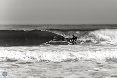Surfer at Monmouth Beach