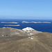 Chora, white village on a hill.