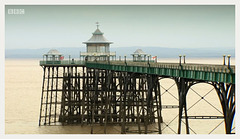 the pier at Clevedon
