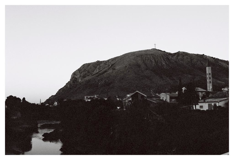 unusual view at Mostar