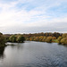 Ruhr kurz vorm Kemnader See, von der A43-Autobahnbrücke aus (Witten-Herbede) / 6.11.2021