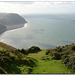 Porlock Hill looking down to Lynton and Lynmouth