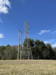 NG 13.2kV poles and 69KV Tower