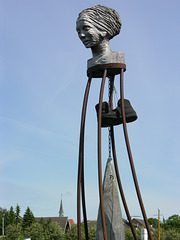 Statue im Büsumer Hafen