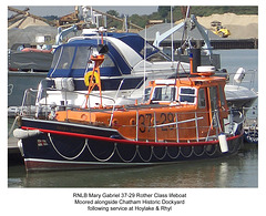 RNLB 37 29 Rother Class Chatham 25 8 2006