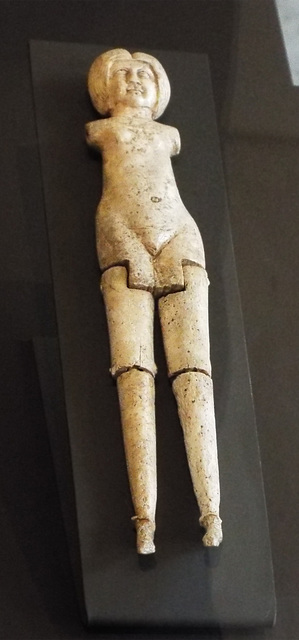 Bone Doll in the Archaeological Museum of Madrid, October 2022