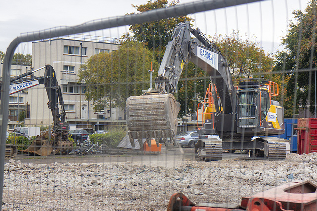 Demolition of Dumbarton Town Centre