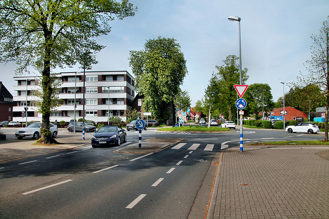 Cappenberger Straße, Kreisverkehr (Lünen-Altlünen) / 13.04.2024