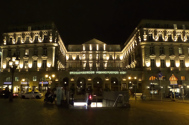 In der Innenstadt Frankfurts