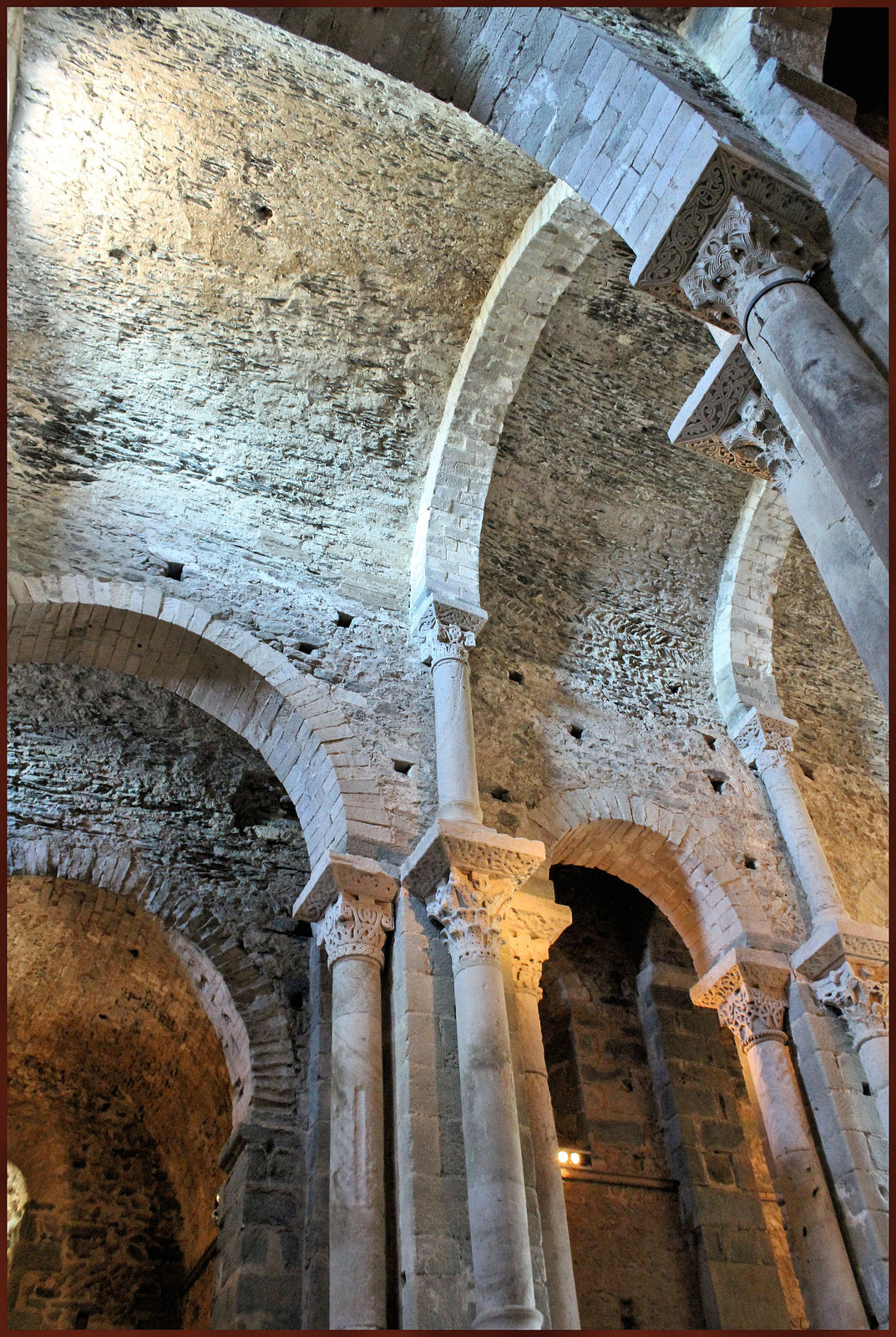 Monastère bénédictin de Sant-Pere-de-Rodes (E / Catalogne) 20 mai 2015.