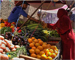 Street Market, Fez