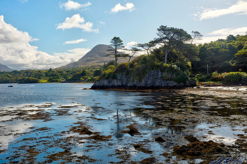 Diamond hill from Dooneen pier.