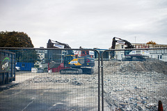 Demolition of Dumbarton Town Centre