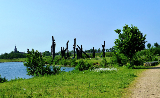 NL - Stevensweert - Wanderung um den Molenplas