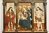 Gubbio 2024 – Palazzo dei Consoli – Madonna and Child, with saints Rochus, Ubaldo, Domenico and Sebastian