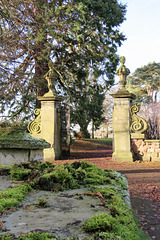 ross-on-wye churchyard, herefs.