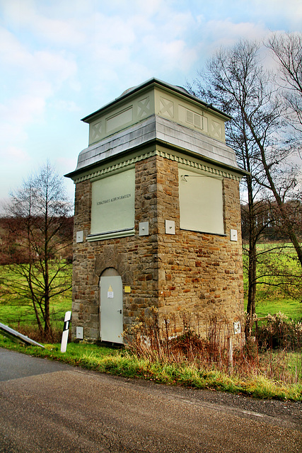 Altes Trafohaus in Albringhausen (Wetter) / 13.12.2020