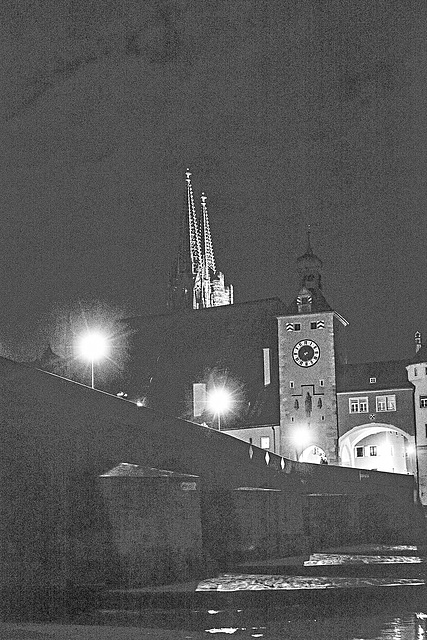 Nachts, Regensburg