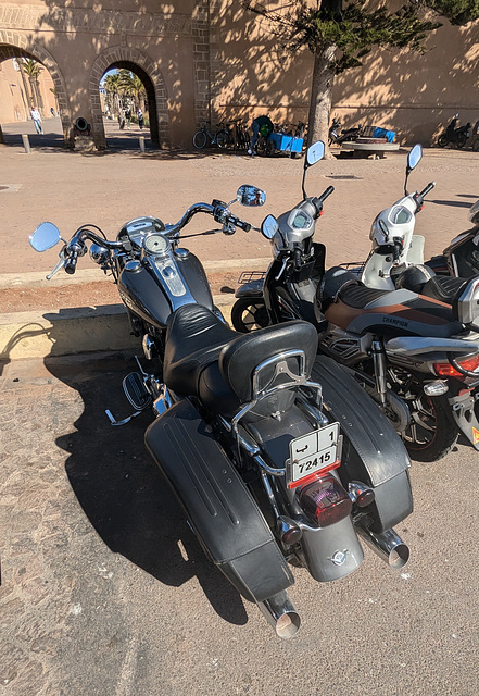 A Harley Davidson au Maroc !