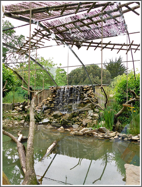 Décor au parc zoologique de Pleugueneuc