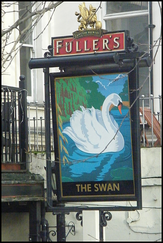 Fuller's Swan sign