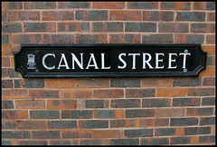 Canal Street sign