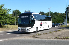 Bay Travel Coaches OU24 ZUD at Fiveways, Barton Mills - 11 Jul 2025 (P1210475) Bay Travel Coaches OU24 ZUD at Fiveways, Barton Mills - 11 Jul 2025 (P1210475)