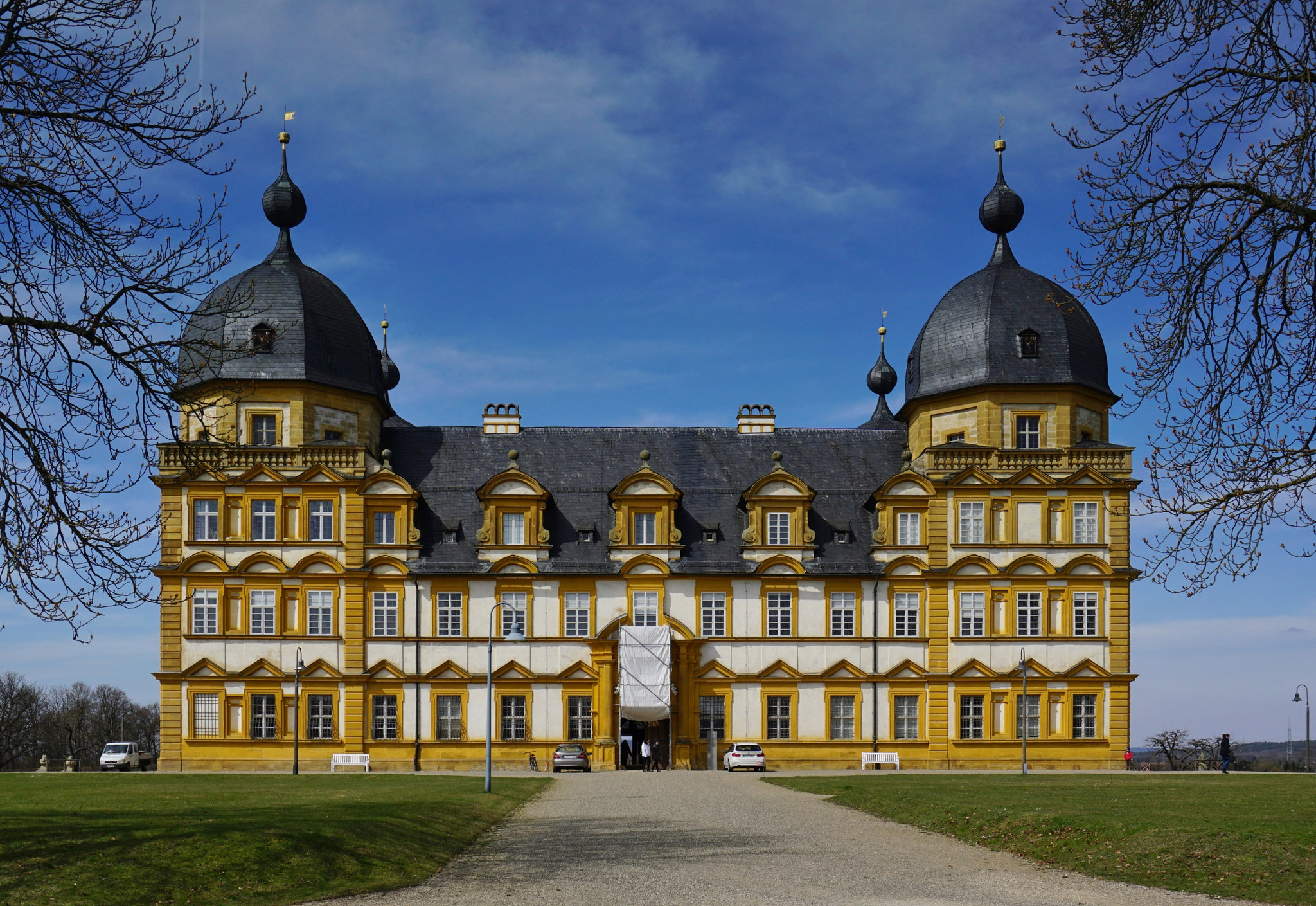 Schloss Seehof - barocke Sommerresidenz der Bamberger Fürstbischöfe - Château de Seehof - mit PiP