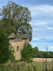 Remains of the old stable block at Altyre