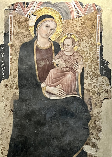 Gubbio 2024 – Palazzo dei Consoli – Madonna and Child