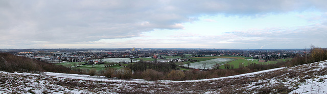 Panoramablick von der Halde Kissinger Höhe