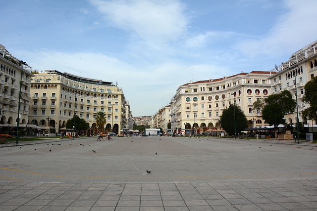 Greece, Aristotelous Square in Thessaloniki