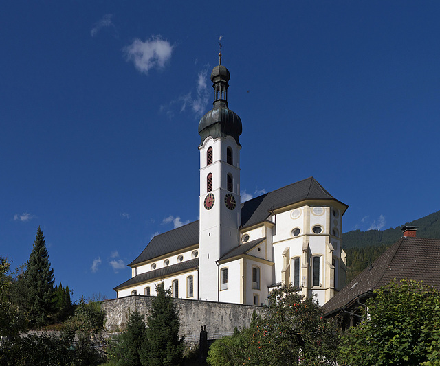 Kirche  Mariä Geburt  von  Tschagguns