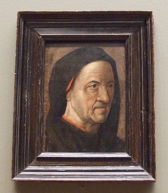 Portrait of a Man by the Circle of Van der Goes in the Metropolitan Museum of Art, July 2011