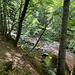 At some points the river is a sheer drop of a hundred feet below the cliffedge path