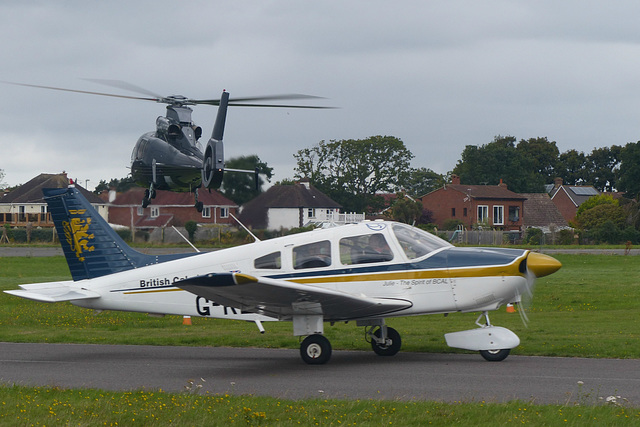 G-RECW at Solent Airport - 27 August 2018