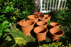 Flower Pots At Kirkcudbright